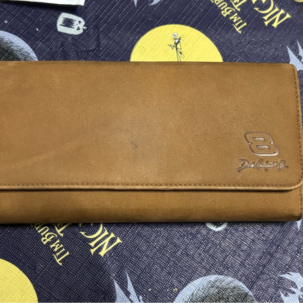 NASCAR Dale Jr #8 Brown soft Woman’s Wallet